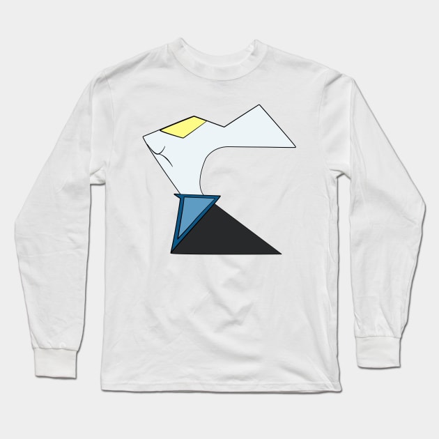 Ambiguous Creature Figure (Interpretation) Long Sleeve T-Shirt by Living Emblem